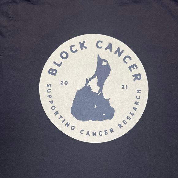 Comfort Colors Block Cancer Support Research Shirt Size Medium Adult Health - Picture 4 of 9